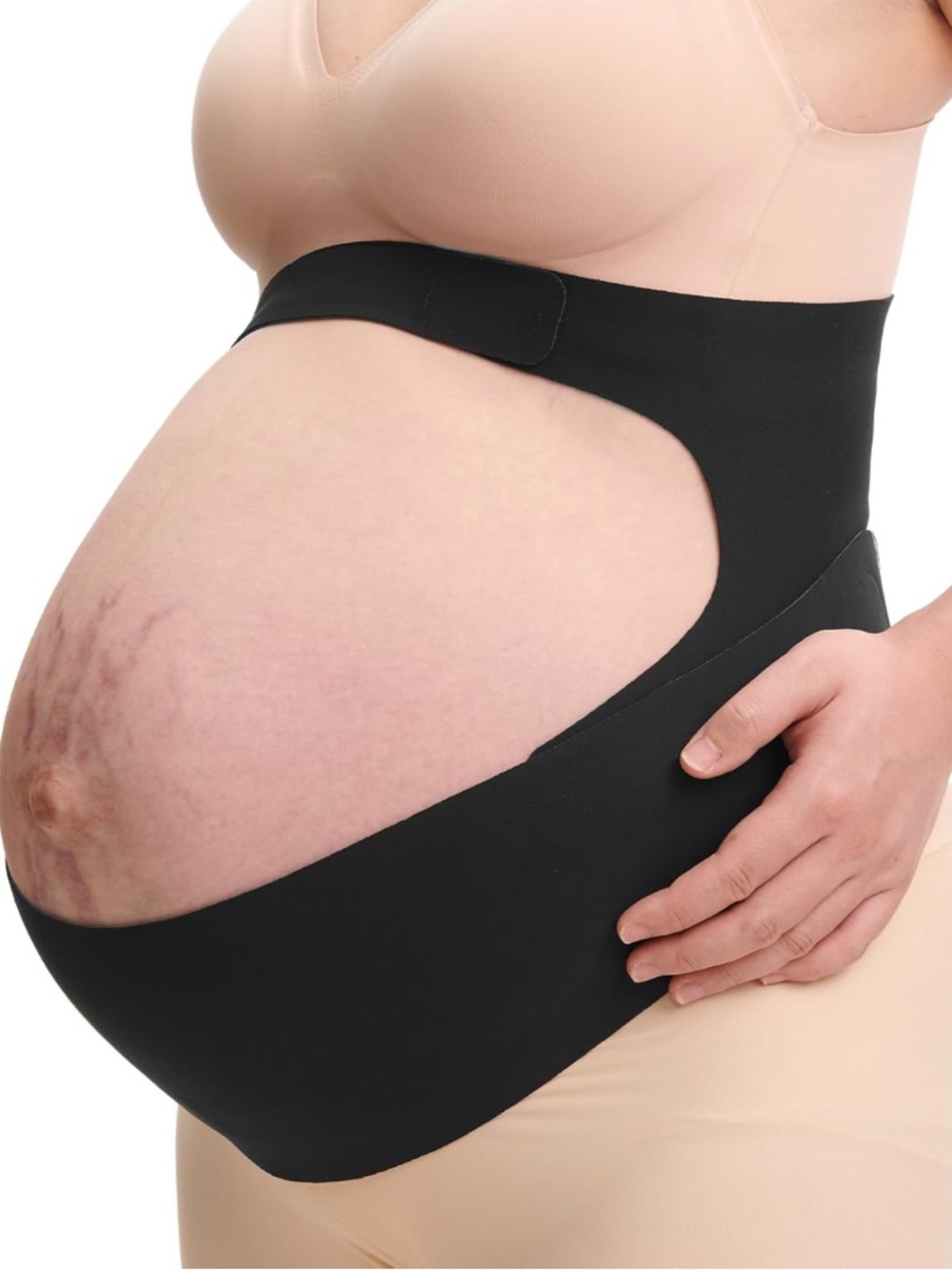 Momcozy Pregnancy Belly Band (Black)